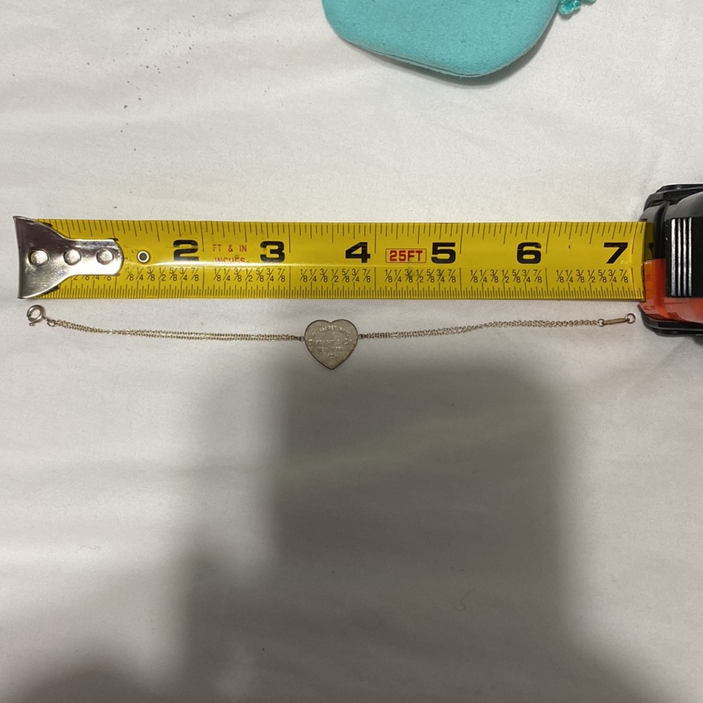Tiffany heart bracelet charm - Picture 3 of 3